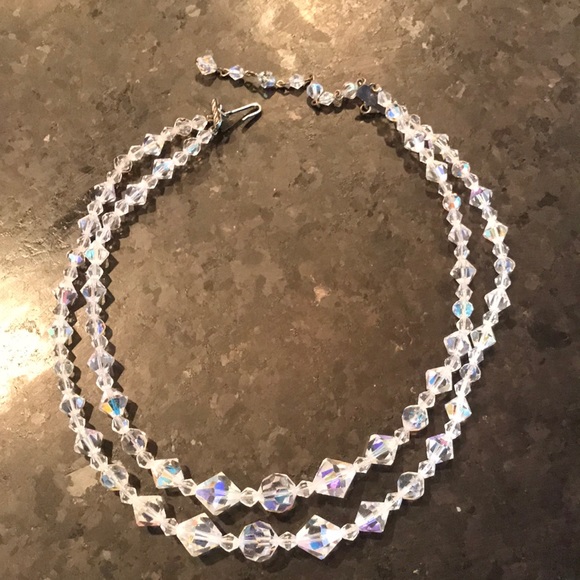 VTG Crystal necklace - Picture 3 of 4